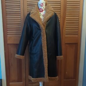 Apparis Black and Tan Teddy Jacket